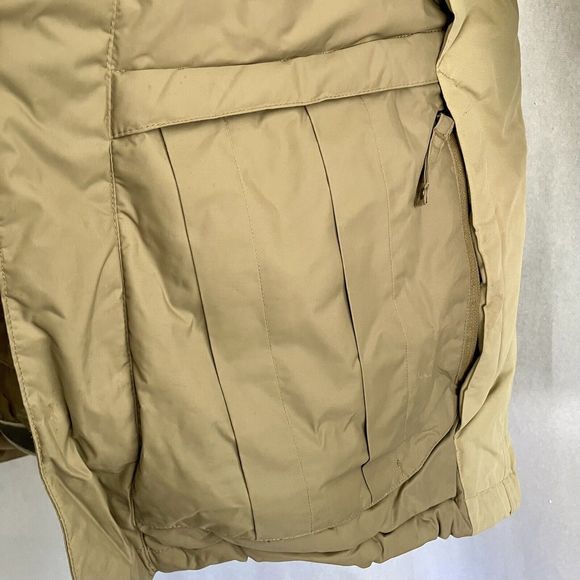 Mens 686 ACE Snowboarding JACKET Size LARGE Winter Coat Khaki Tan Down 15 Years - Picture 8 of 16